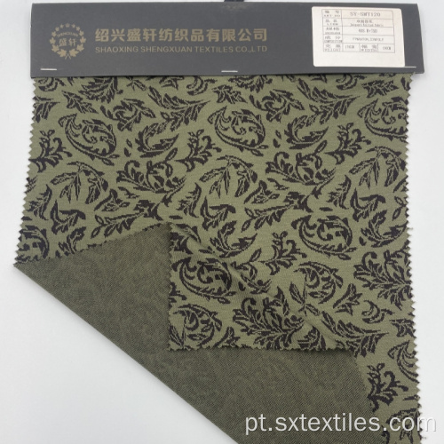 77% Rayon 23% Polyester misturado Jacquard Knitting Fabric